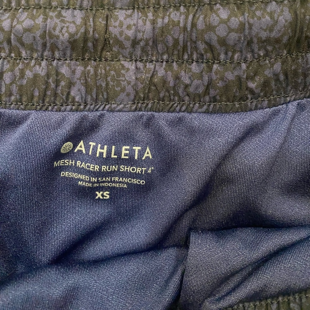 Athleta Mesh 4’’ Racer Run Short - Picture 3 of 3